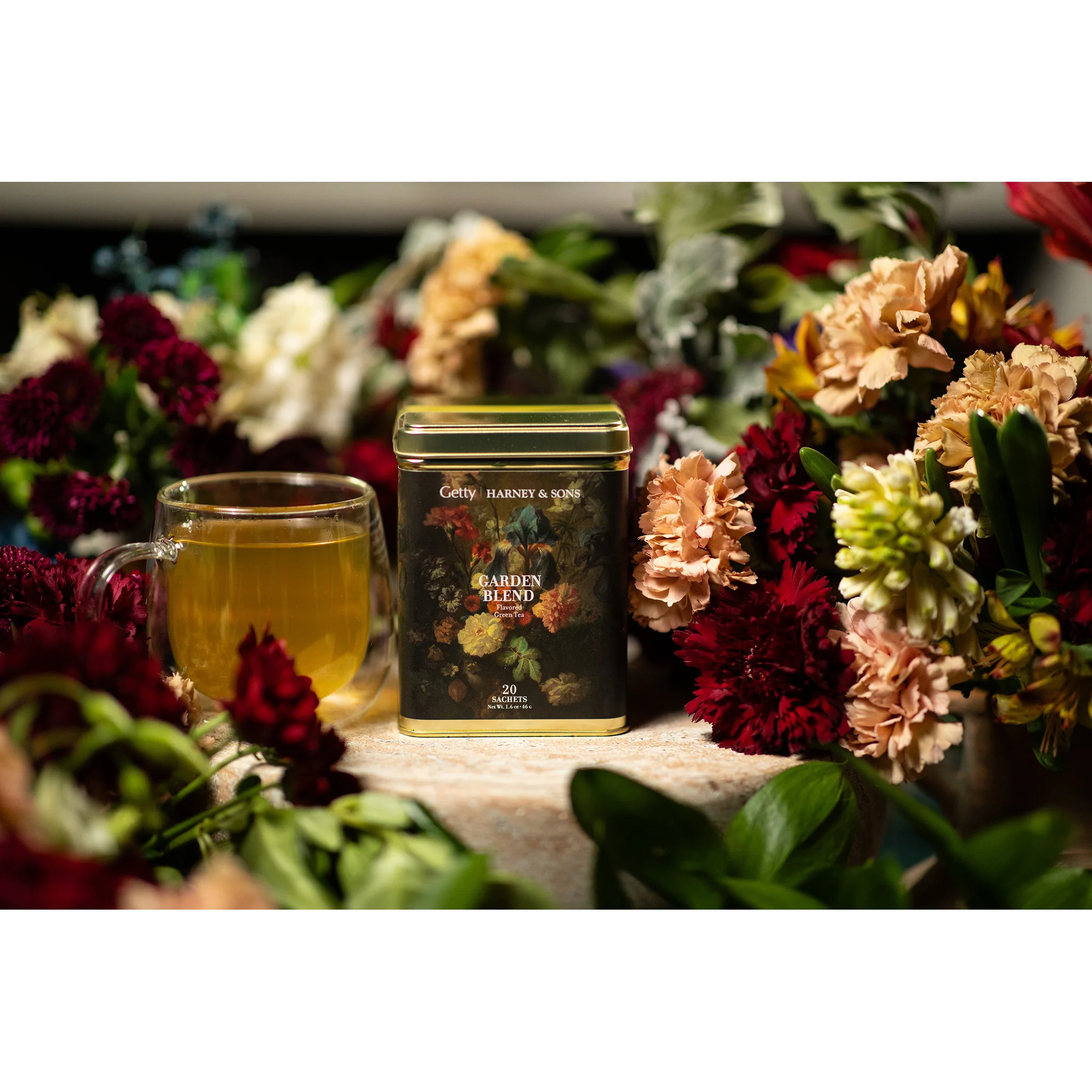 Getty Garden Blend Green Tea Tin - Image 4