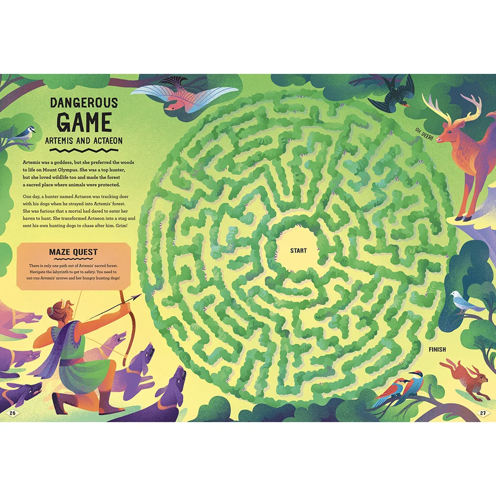 Greek Myths: Solve Mazes, Crack Codes and Untangle Riddles - Image 3