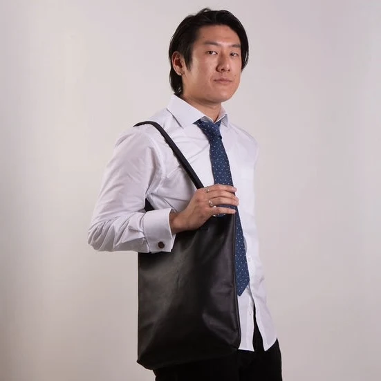Leather Tote Bag - Image 2