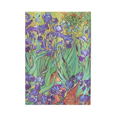 Midi Lined Journal - Van Gogh Irises - Image 2