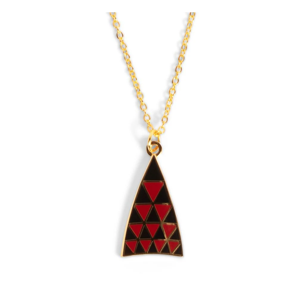 Mosaic Floor Pendant Necklace