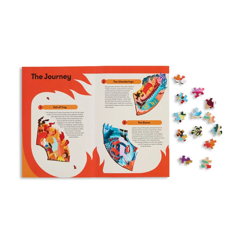 The Story of Rome in 1,000 Pieces: A Narrative Jigsaw Puzzle - Image 3