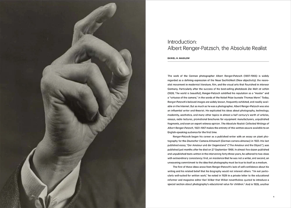The Absolute Realist: Collected Writings of Albert Renger-Patzsch, 1923-1967 - Image 2