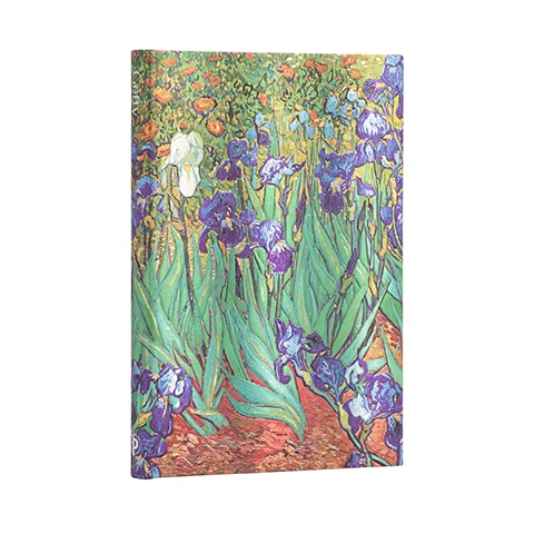 Midi Unlined Journal - Van Gogh Irises - Image 3